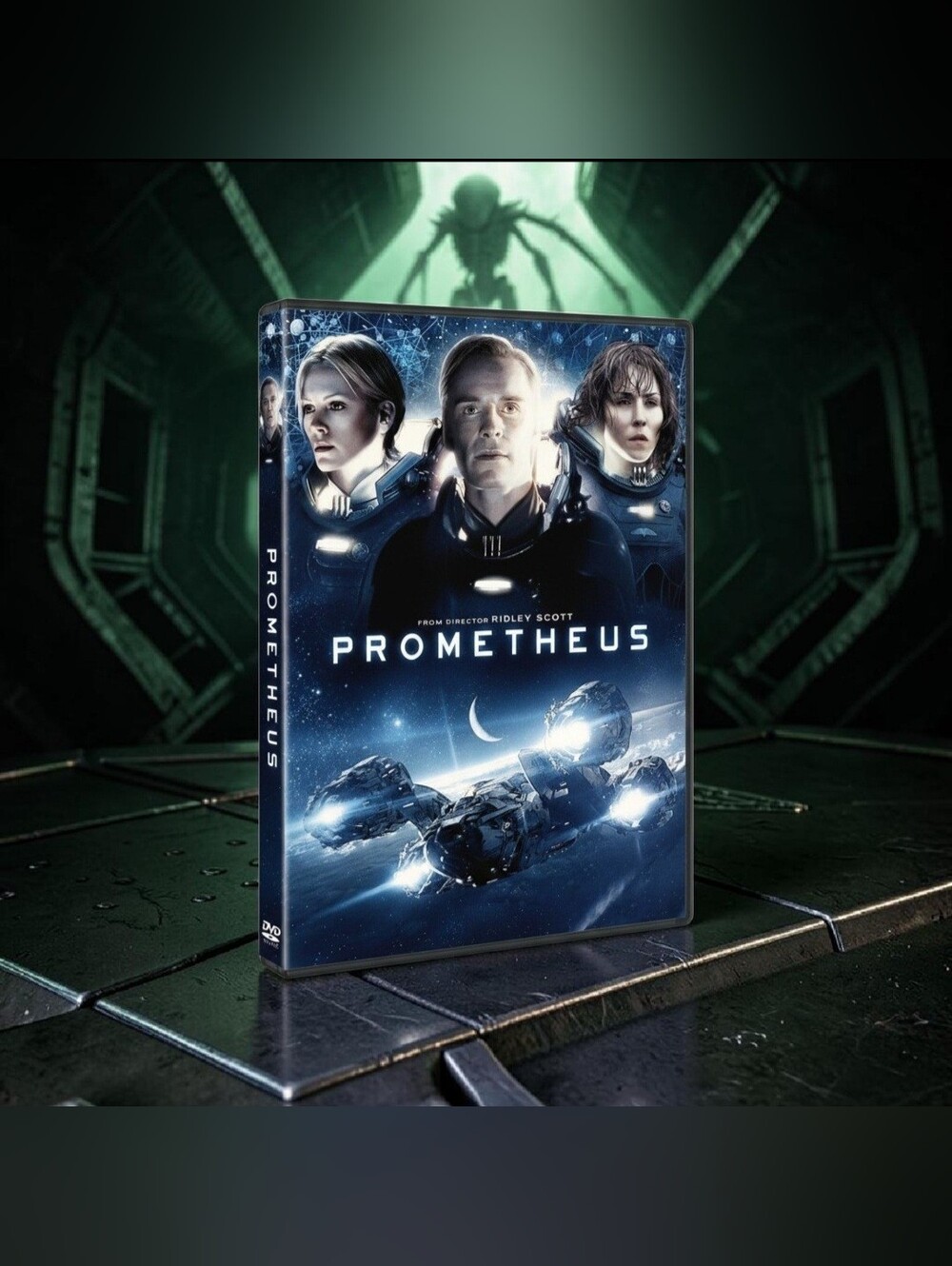 PROMETHEUS (DVD, 2012) Ridley Scott Charlize Theron Elba Pearce Xenomorph Alien